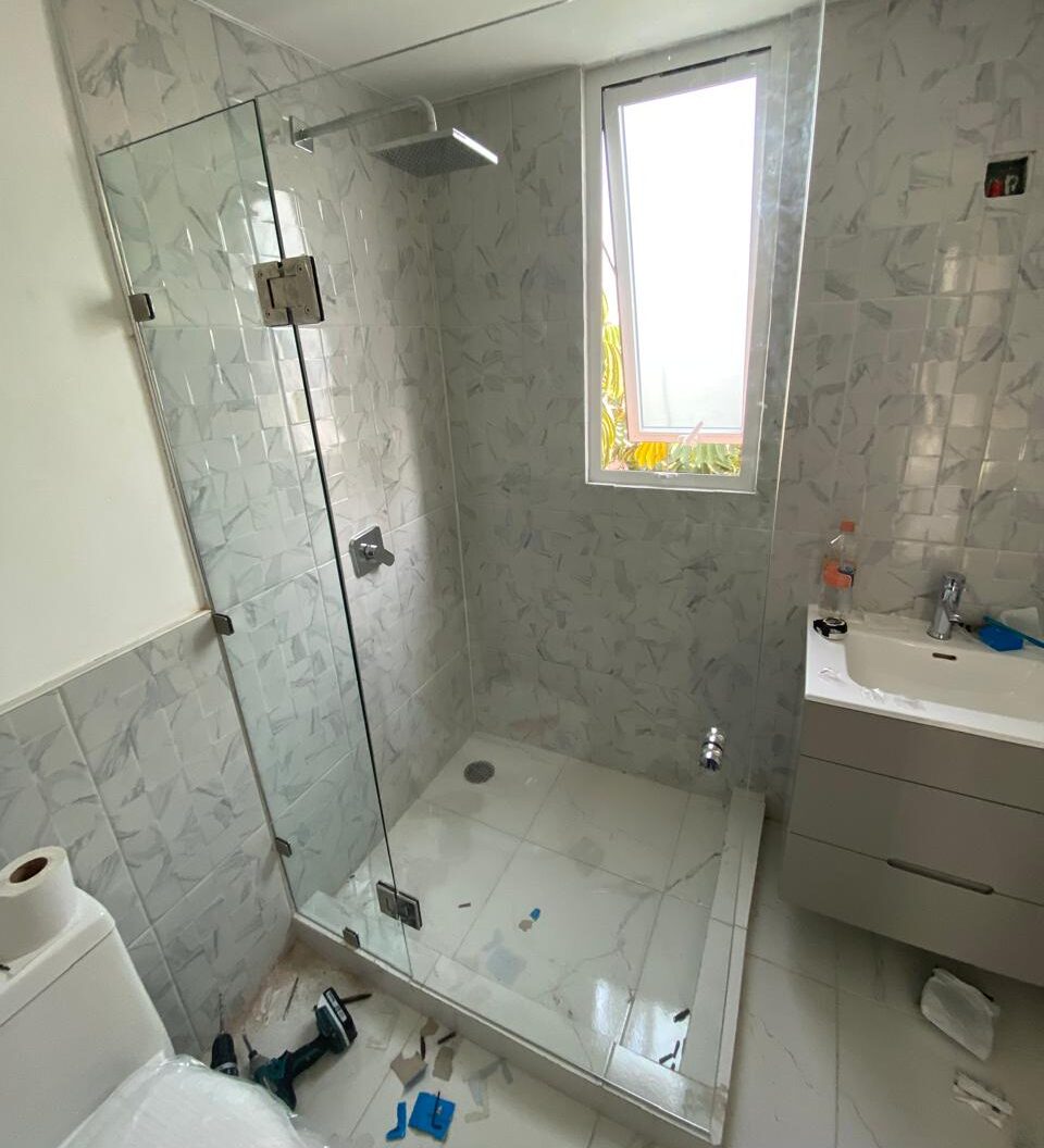 Baño terminado.